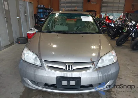 2005 Honda Civic Lx из США, поврежденный, VIN 1HGES16585L030489